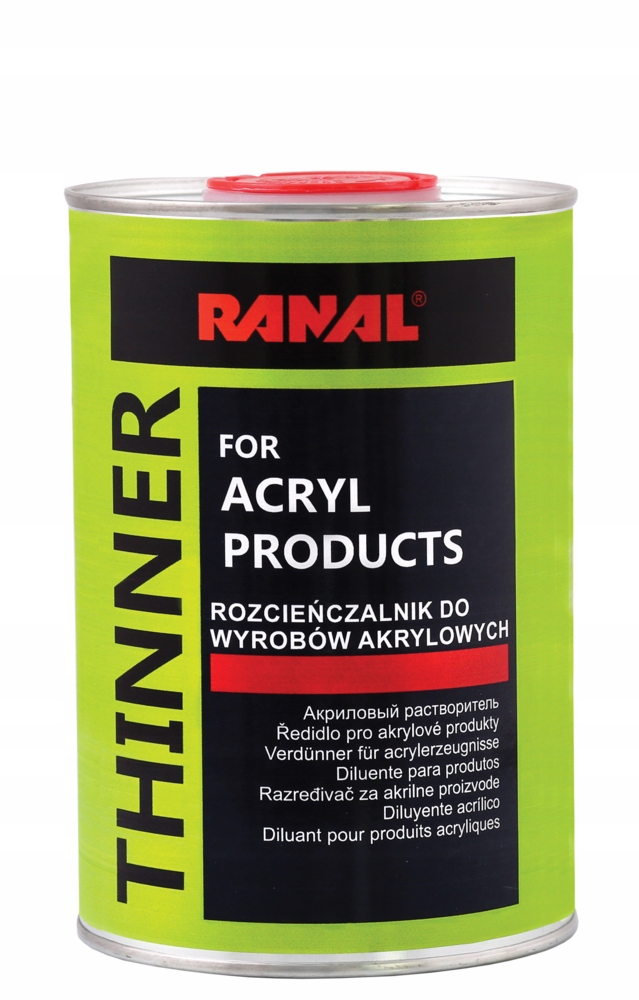 

Ranal Rozcieńczalnik do wyrobów akrylowych 1L
