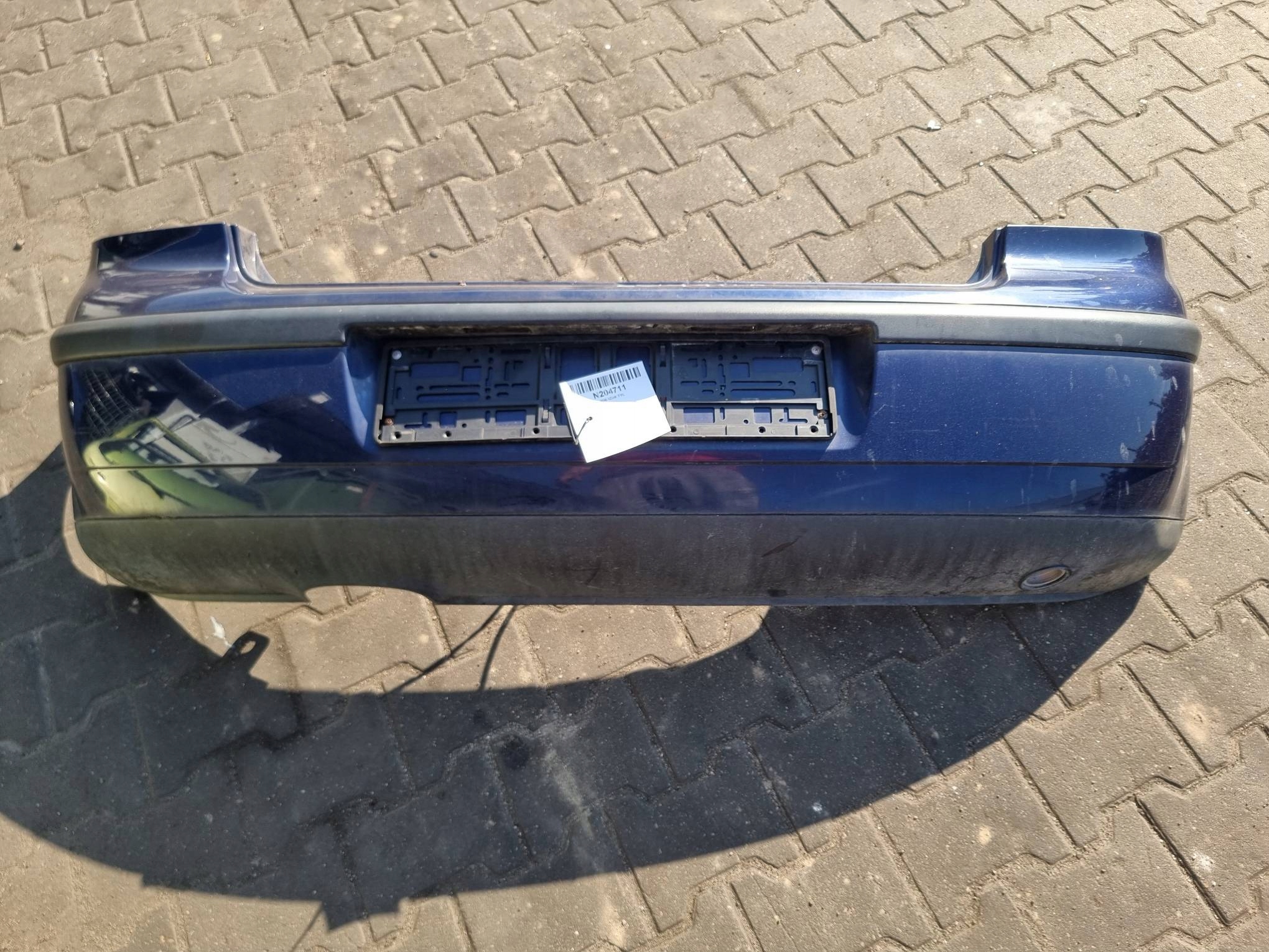 bumper rear part LB5N VOLKSWAGEN POLO 9N