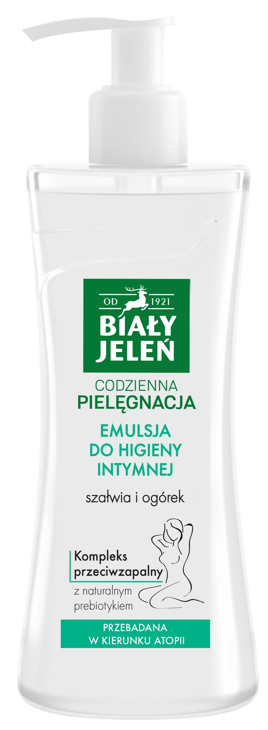 

Emulsja do higieny intymnej z szałwią Biały Jeleń