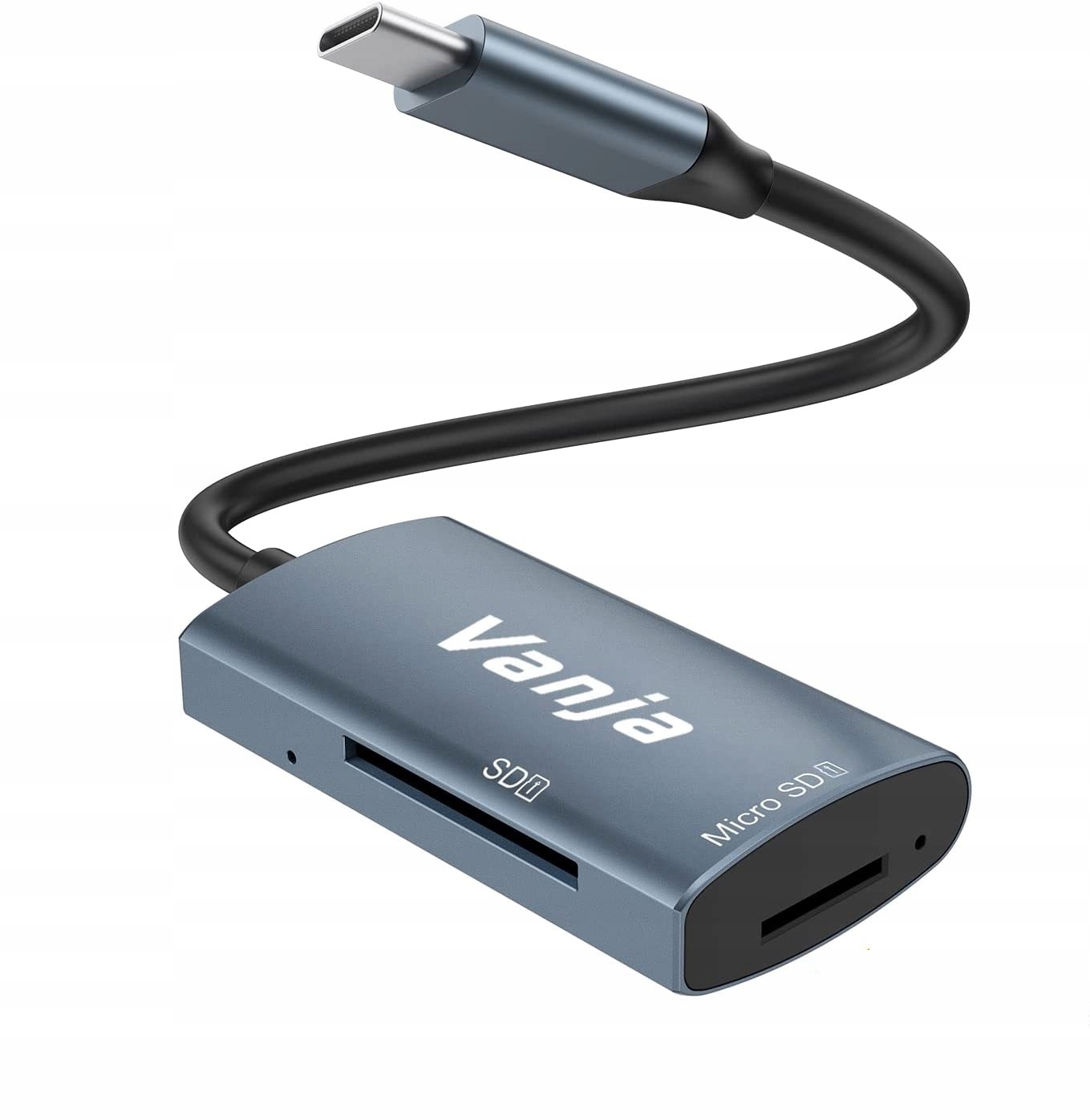 CZYTNIK KART PAMIĘCI VANJA USB-C SD/MICROSD