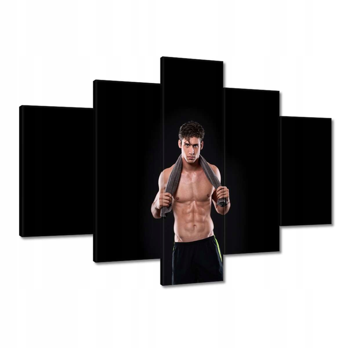 Obrazy 150x105 Svalnatý muž