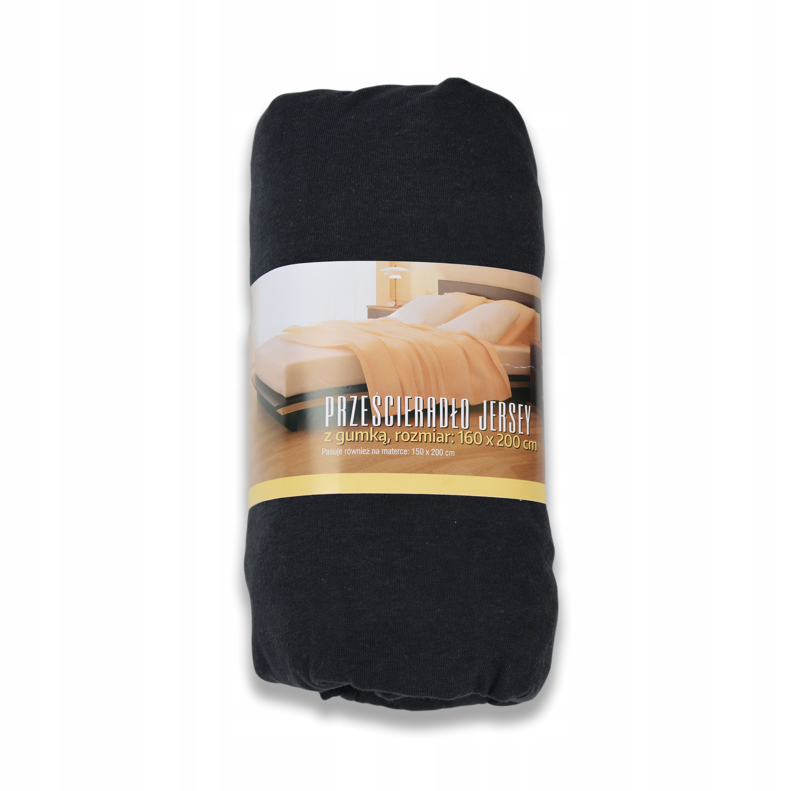 

Prześcieradło z gumką jersey 160x200 rolka