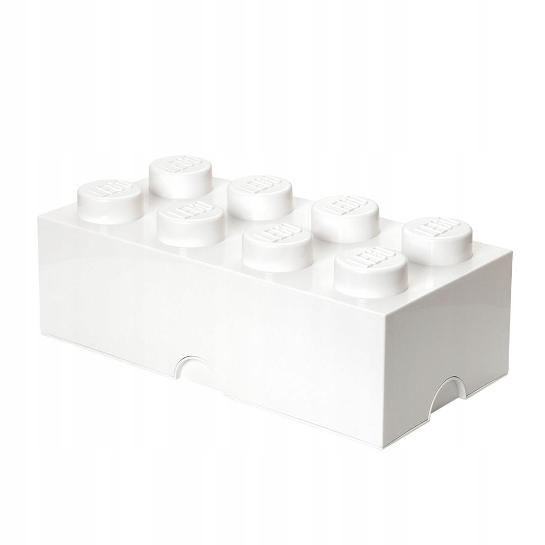 Lego (r) kontejner kostka osmička bílá Nhg