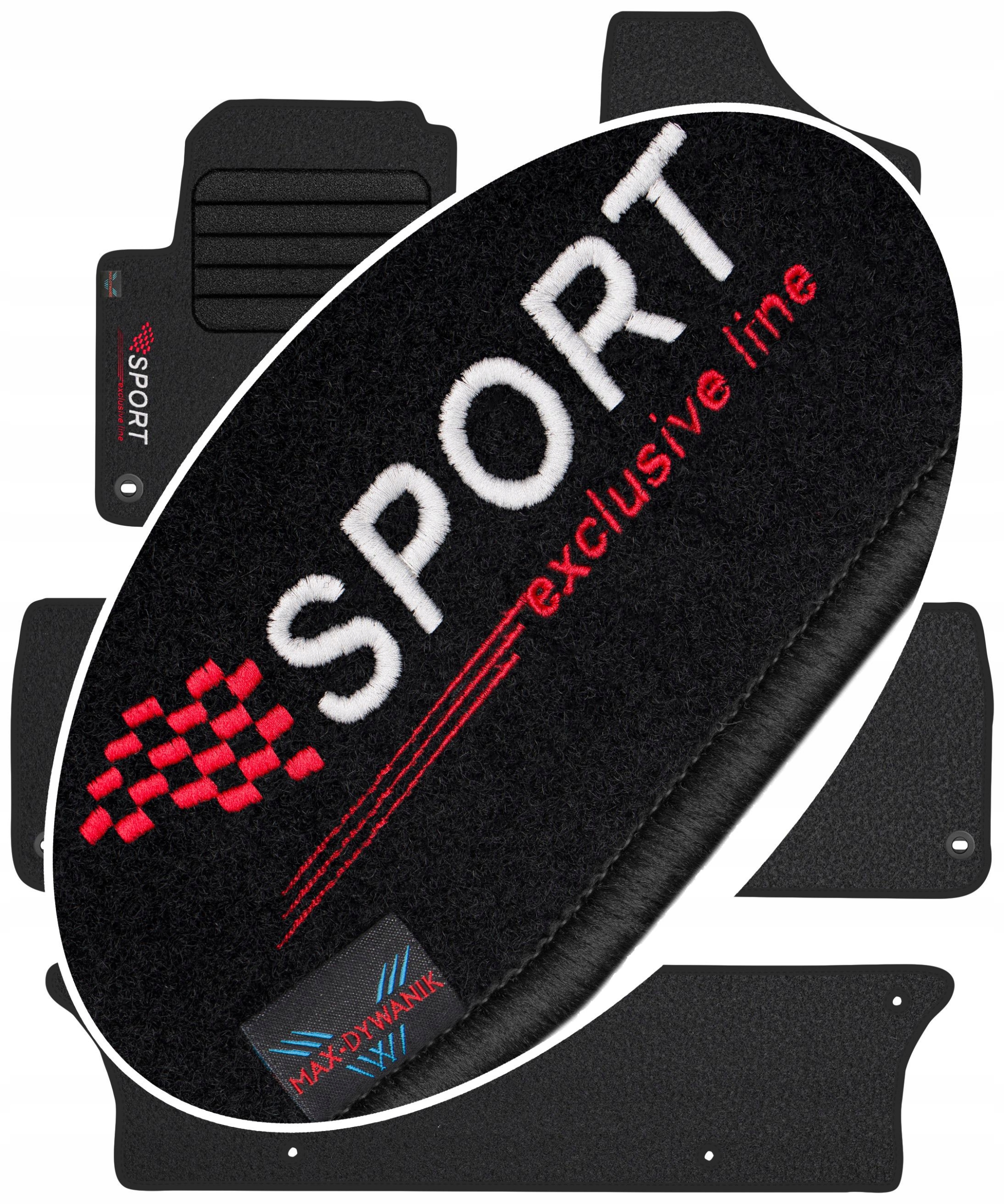 Vw Sharan I 7os 1998-2010 Koberce do auta