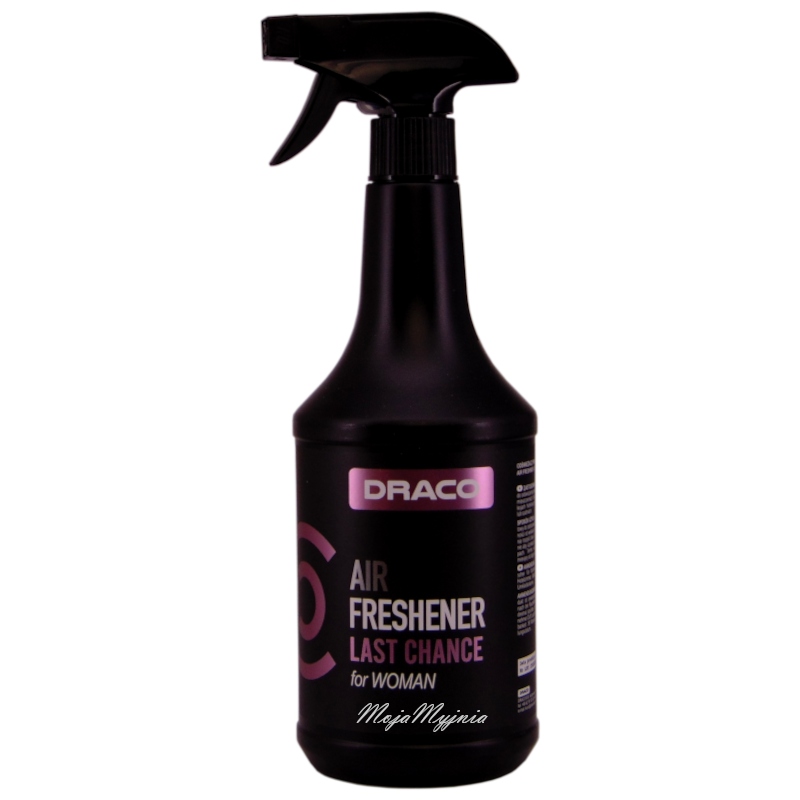 

Odświeżacz dosamochodu Draco LastChance Woman750ml