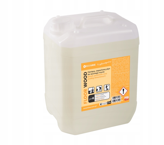 Levně Eco Shine Floor Wood 5L – prostředek na mytí dřevěných podlah