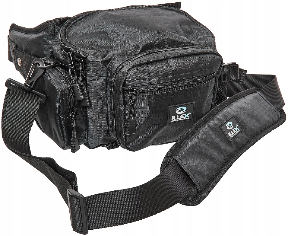 Torba Illex Hip Bag Black 33x20x20cm