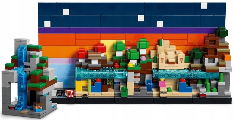 stavebnice Lego Minecraft Minibiomy 797 dílků 21589