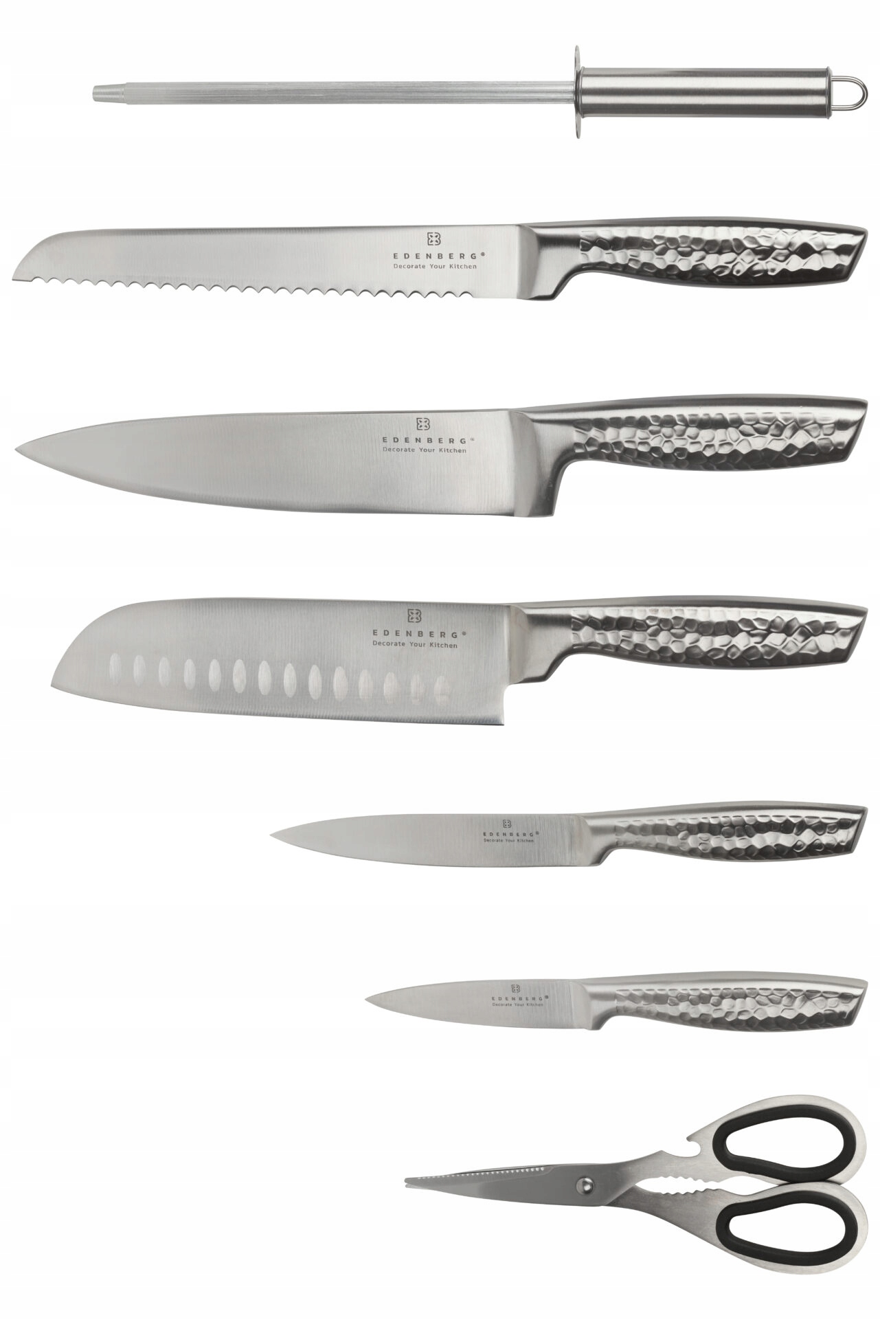 Komplet noży w bloku 5 szt. Opakowanie w bloku