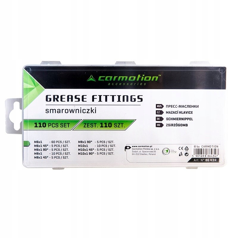 SMAROWNICZKI KALAMITKI 110SZT. ZESTAW XXL Marka Carmotion