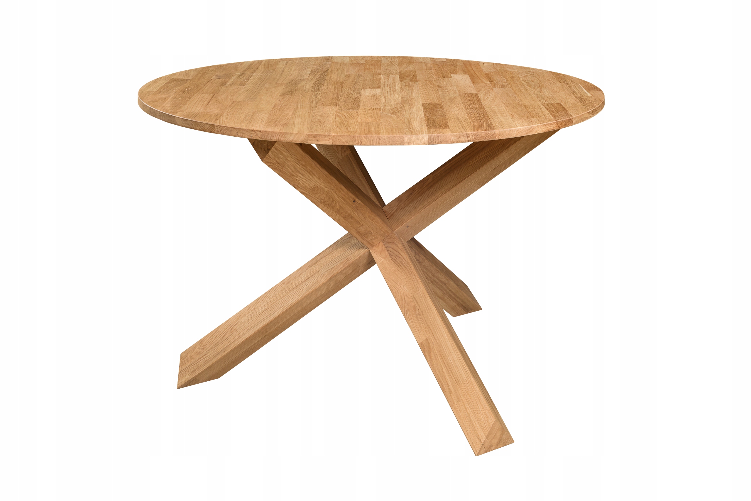 STÓŁ DĘBOWY OKRĄGŁY ŚREDNICA 120 cm, LITY DĄB!