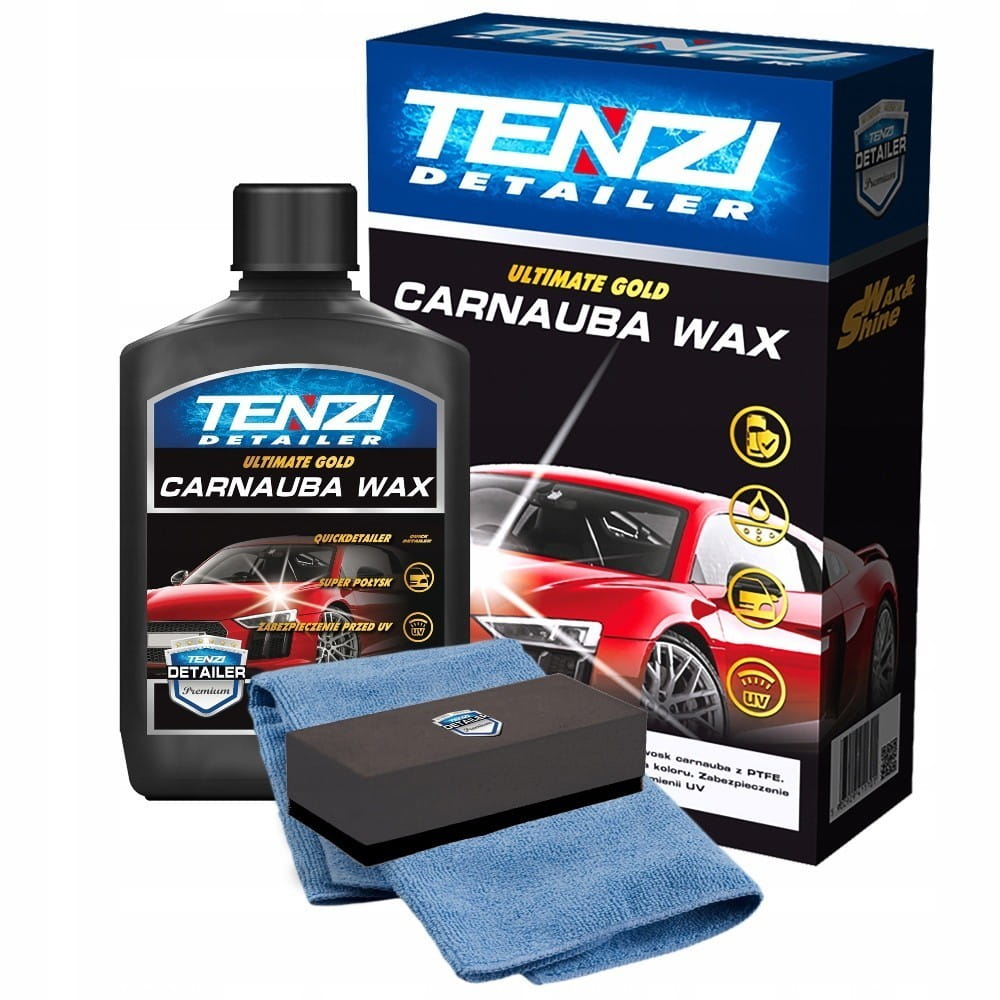 Tenzi Detailer Carnauba Wax aplikator mikrofibra