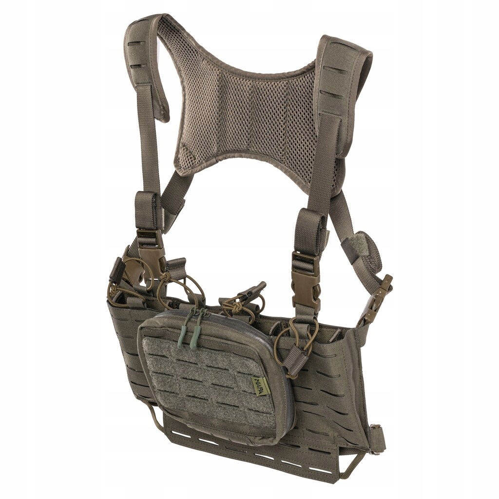 Vojenská taktická vesta typu Chest Rig Maskpol Ranger Green