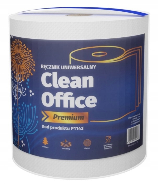 

Ręcznik uniwersalny Clean Office premium 3warstwy