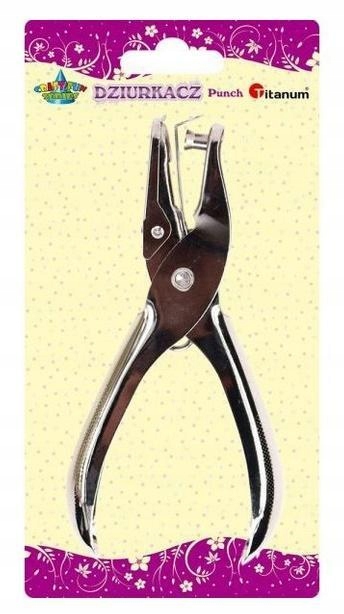 DZIURKACZ 1-OTWOROWY METALOWY, TITANUM