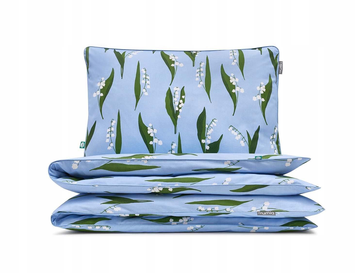 Posteľná Bielizeň Konvalinky 200 x 200 cm 2 x 80 x 70 cm Mumla