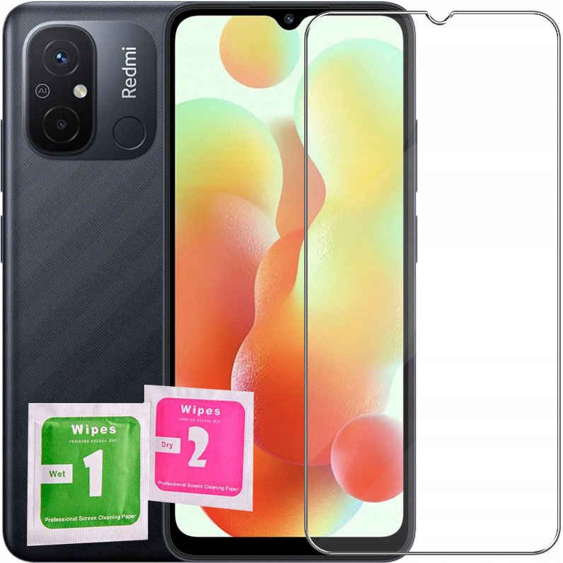 

Szkło Hartowane Szybka na Xiaomi Redmi 12C