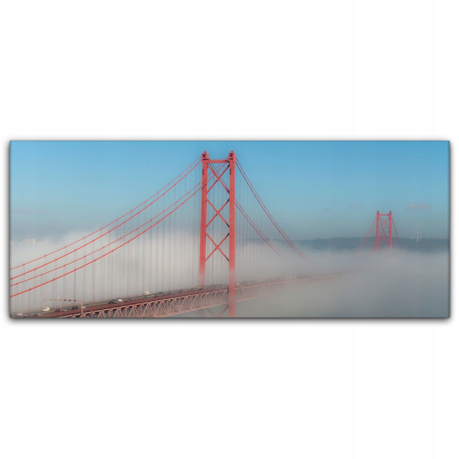

Obraz Canvas dekoracja 125x50 Lizbona Most Miasto