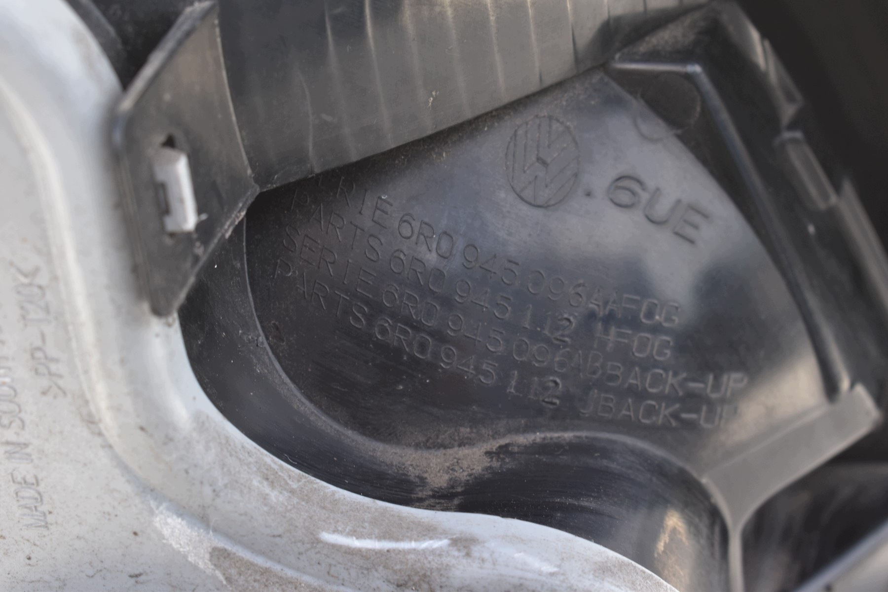 light right rear part VW POLO V 6R 2009-2014 pre facelift 6R0945096A