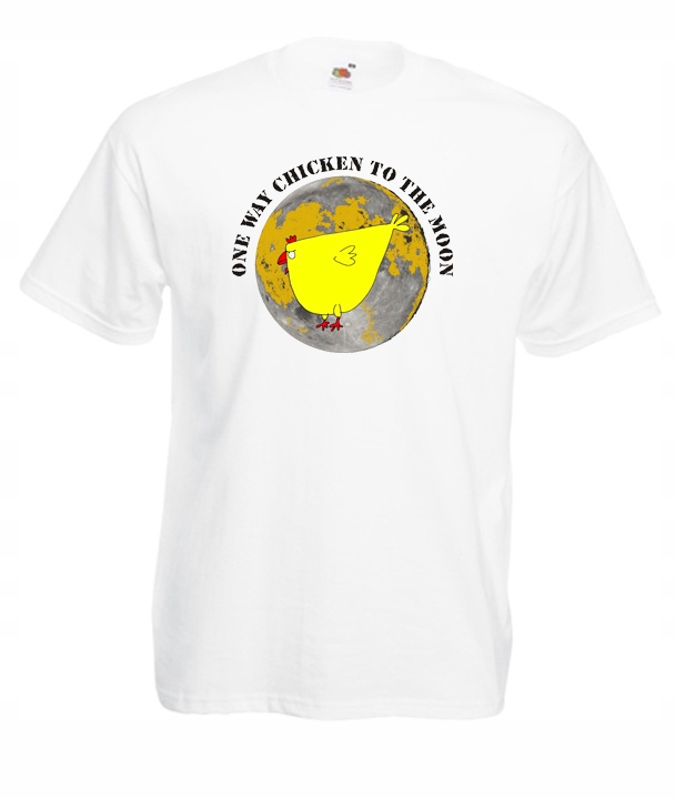 

XXL Koszulka Męska Kurczak Kura Śmieszne Wzory