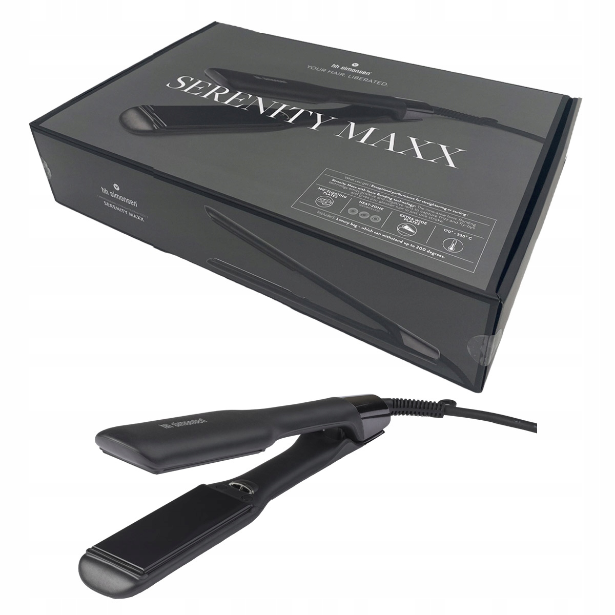 Hh Simonsen Serenity Maxx žehlička na vlasy s ionizací