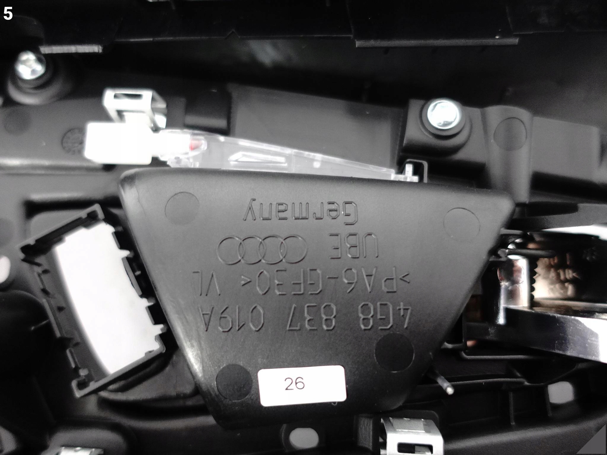 AUDI RS7 S7 A7 4G8 C7 10-18 upholstery side door left front EXCLUSIVE