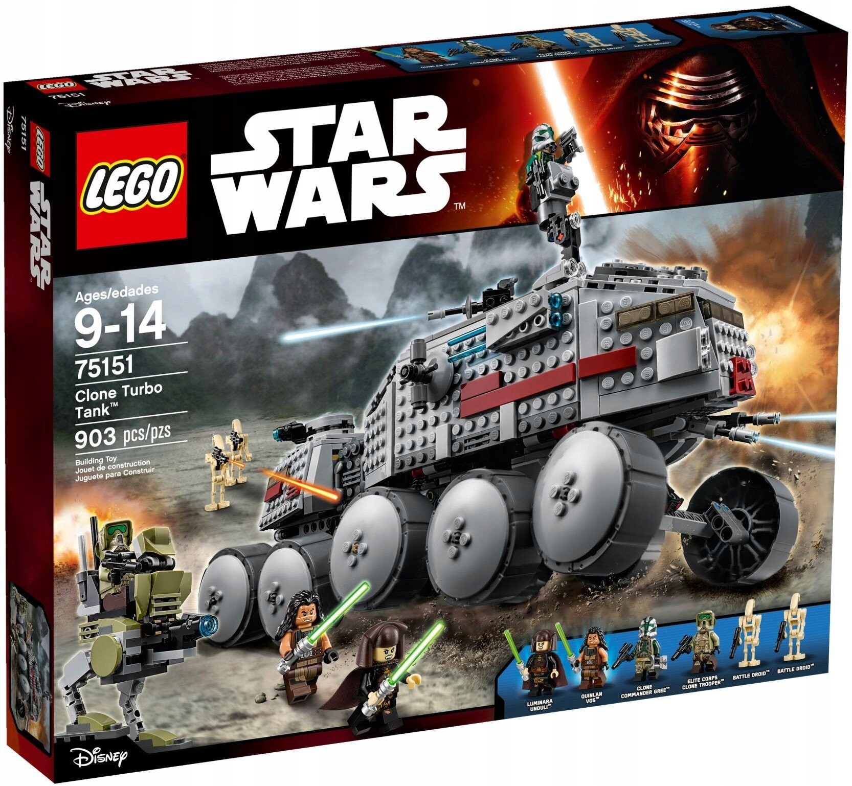 Lego Star Wars 75151 Turbotank klonů Nové