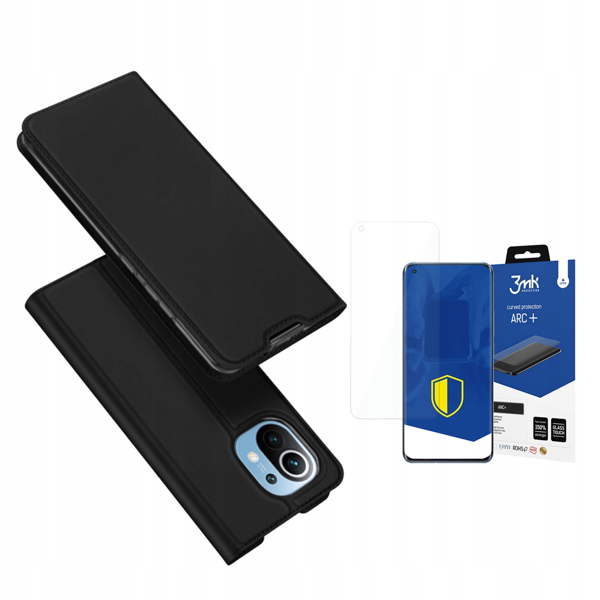 

Duxducis Etui Do Xiaomi MI 11 + Folia 3MK Arc+