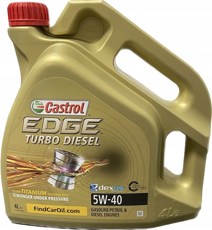 

Castrol 5W40 4L. Edge Turbo Diesel Silnikowy Olej