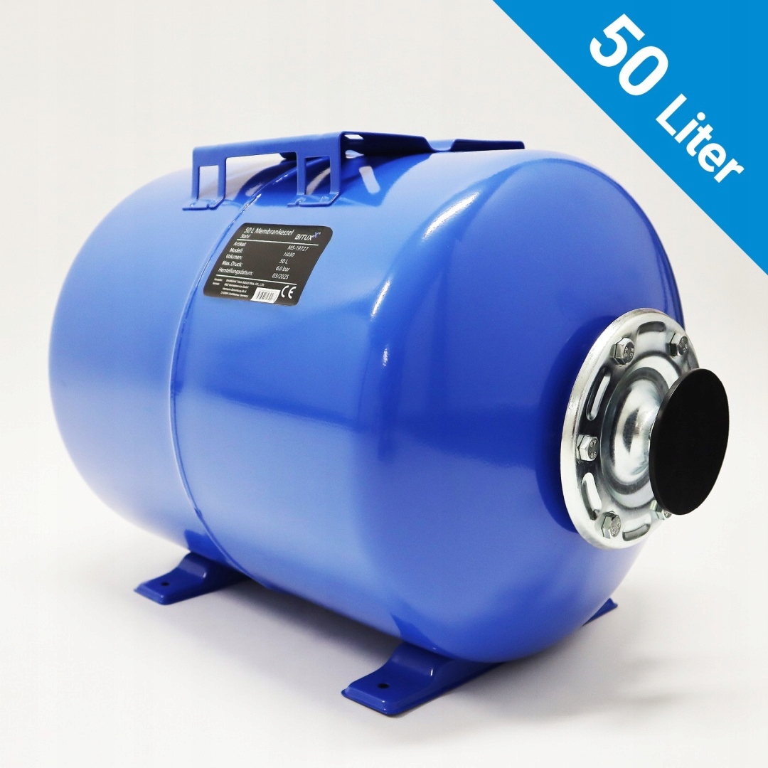 Hydrofor s membránou 50 l, tlaková nádoba 6 bar Bituxx ocelová