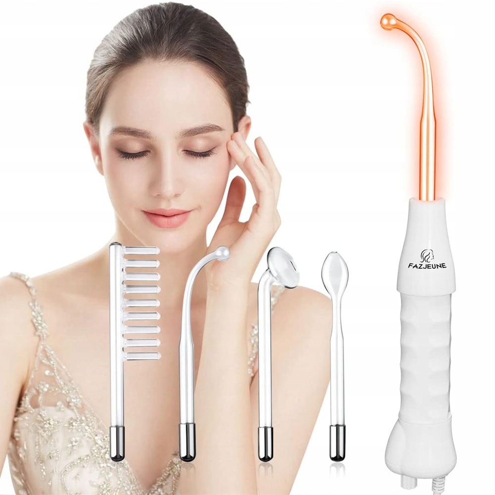 Zařízení darsonval derma wand pro nejsilnější 4 elektrody