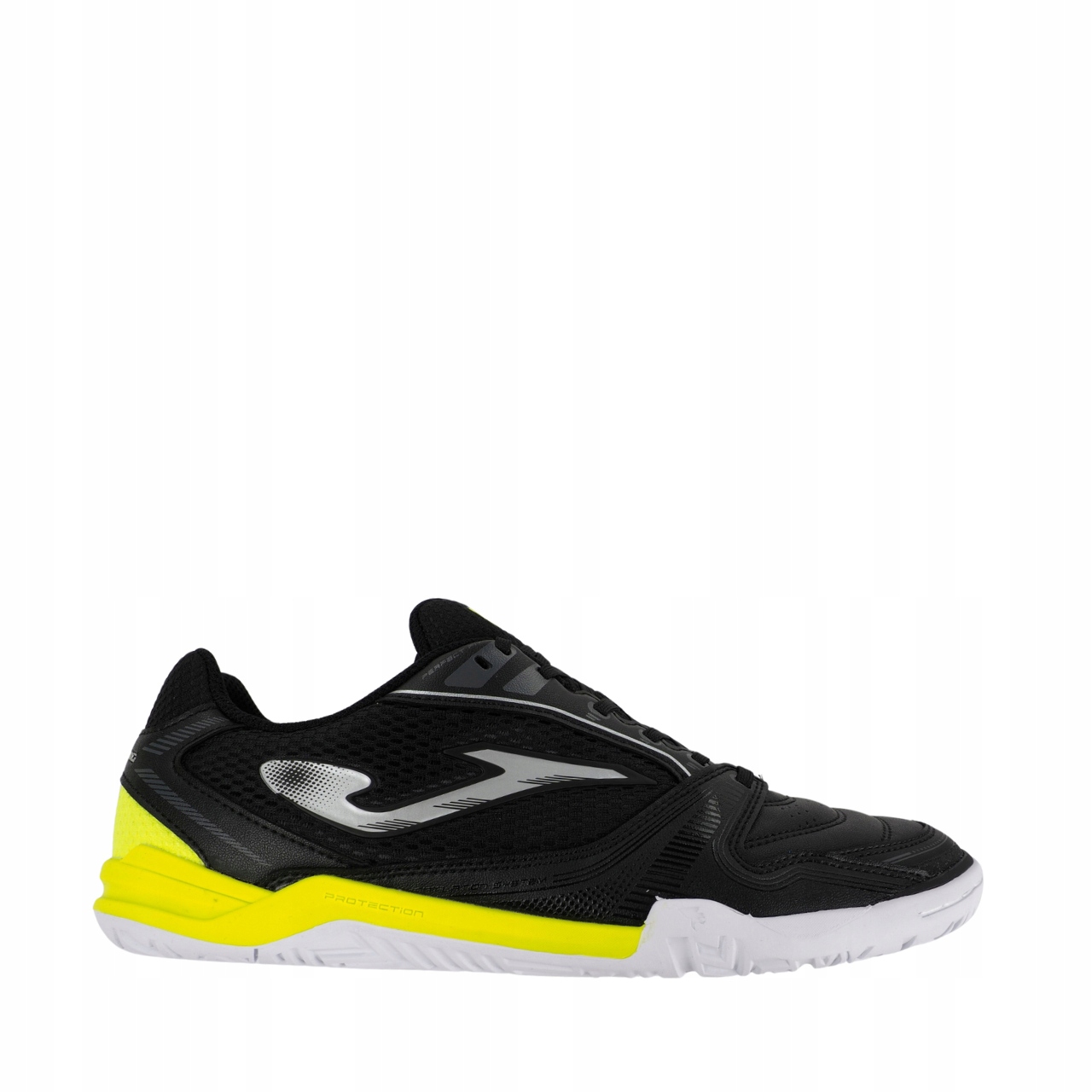 Buty piłkarskie Joma Dribling Indoor 2631 czarno-żółte DRIS2631IN 45