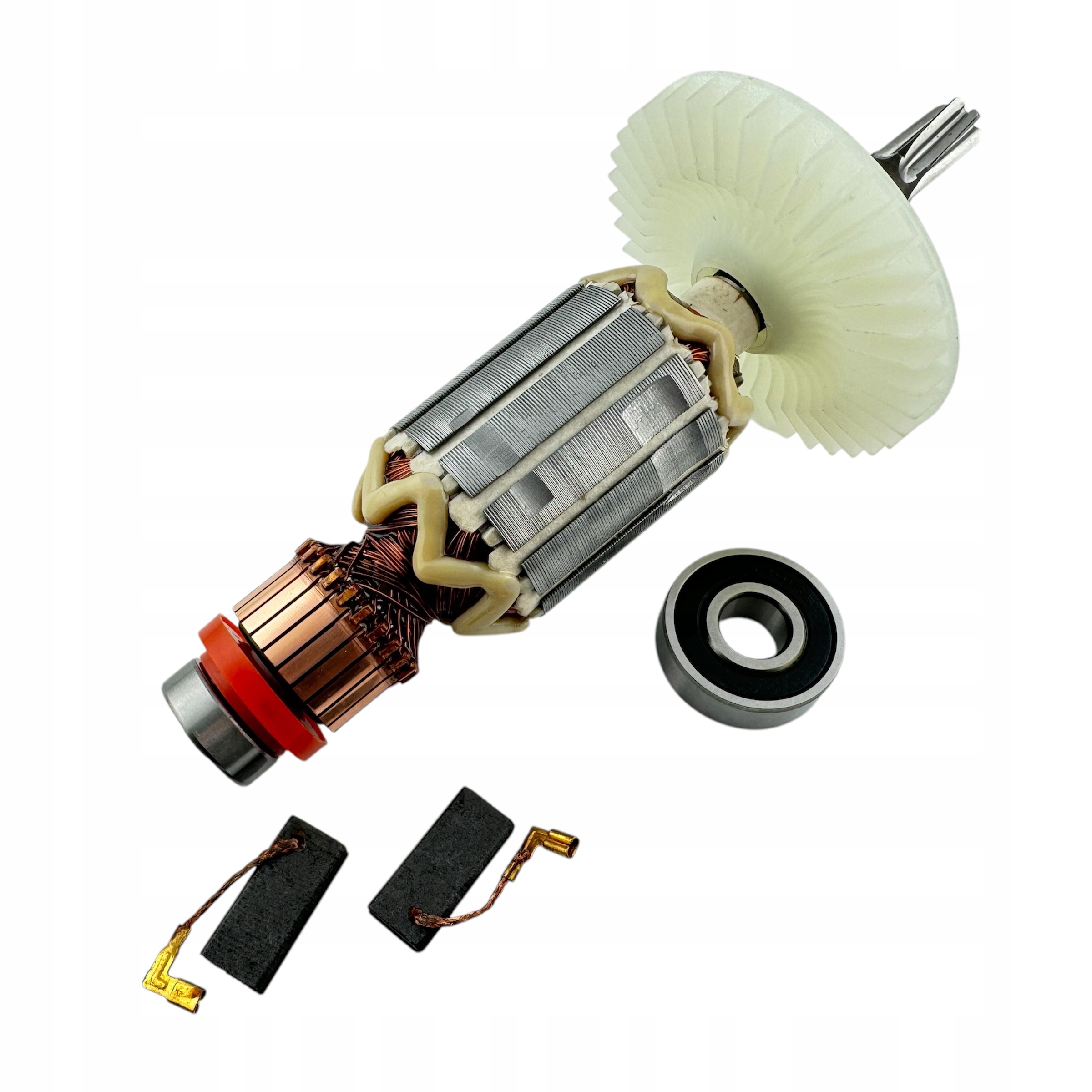 Makita Rotor HM0870C HM0871C Hm 0870 Hm 0871 ložiskové kartáče magnet