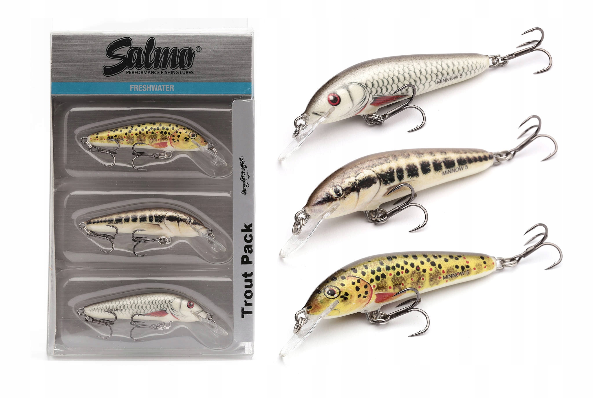 Zestaw Woblerów Salmo Trout Multi Pack