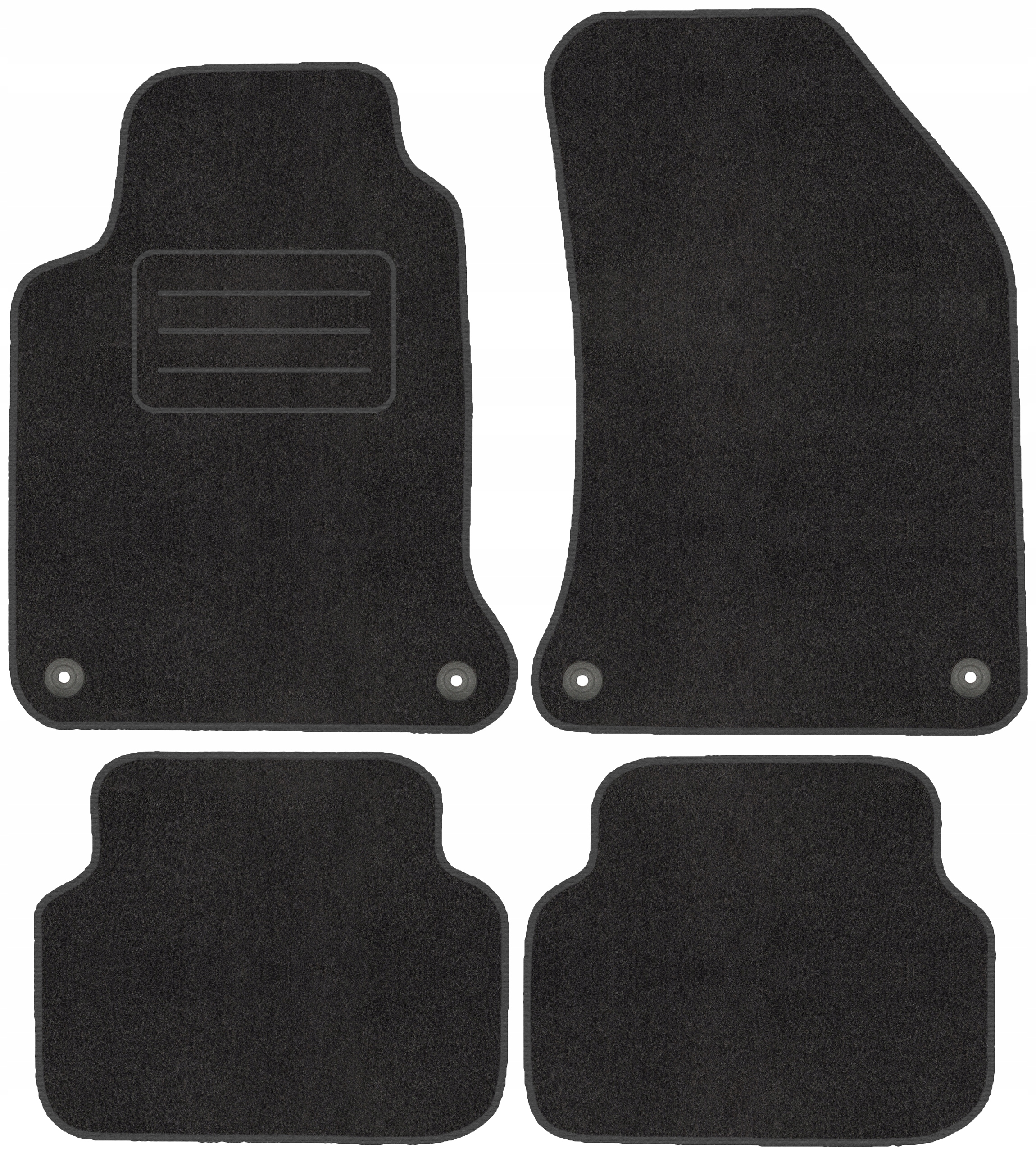 Эксклюзивные велюровые коврики для RENAULT LAGUNA II 2