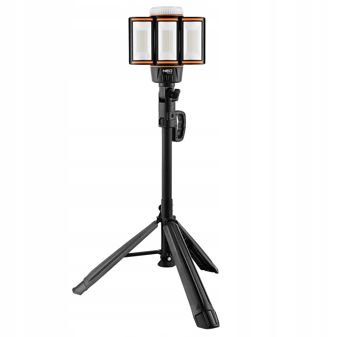 Lampa Akumulatorowa Na Statywie 5000LM Ładowarka 99-121 Neo Tools