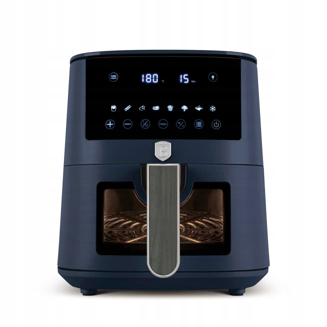 Air Fryer, 5 L Matt Blue Berlinger Haus BH9760 fritéza