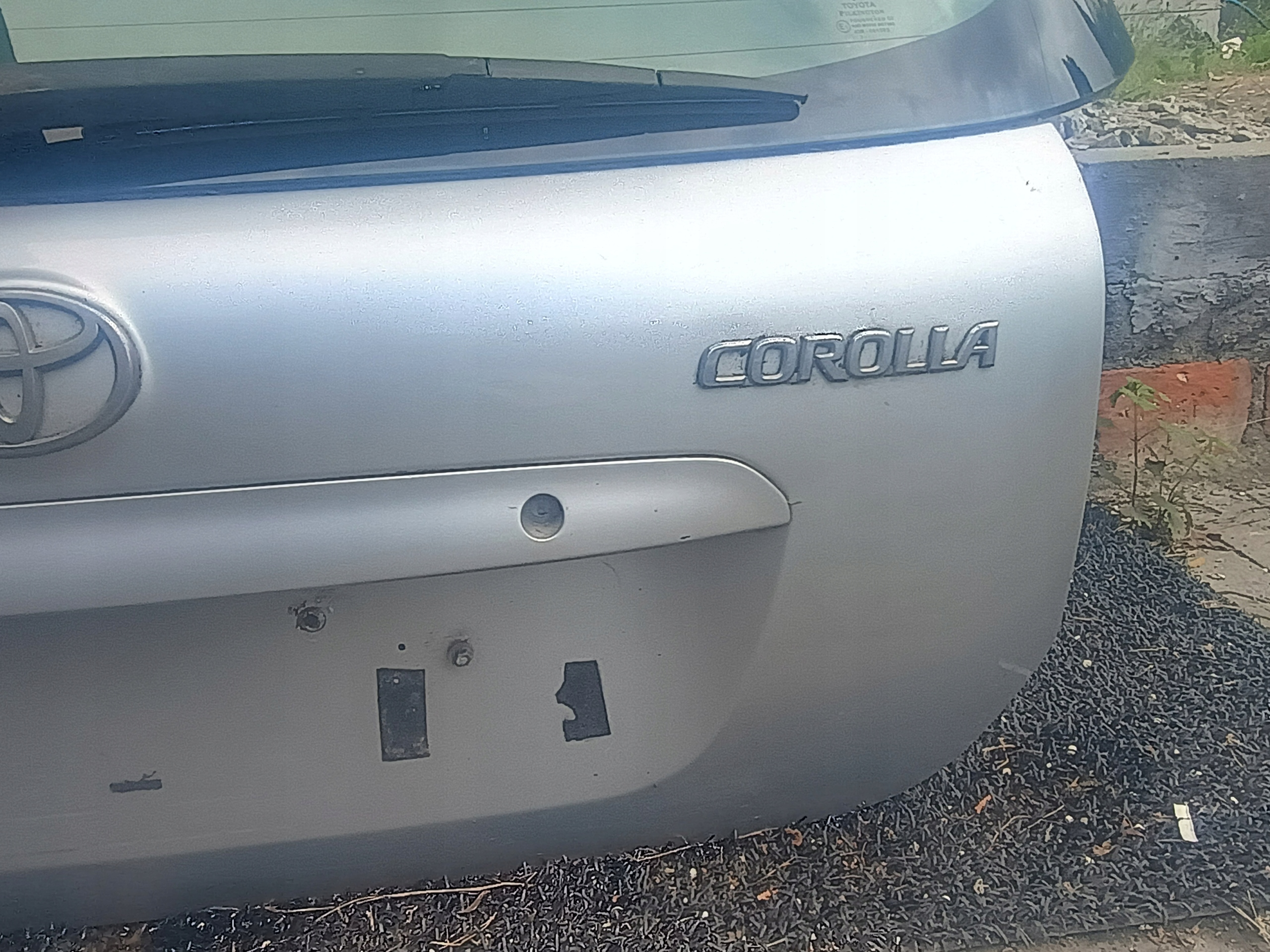 trunk door boot TOYOTA COROLLA E12 HB