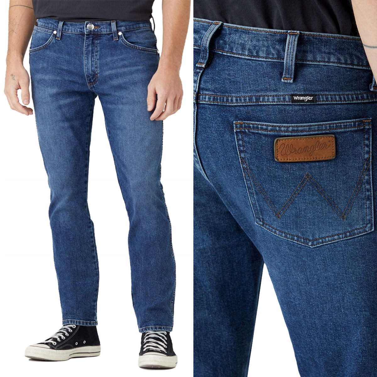 

Wrangler Larston Fender Rockstar Dżins W36 L34