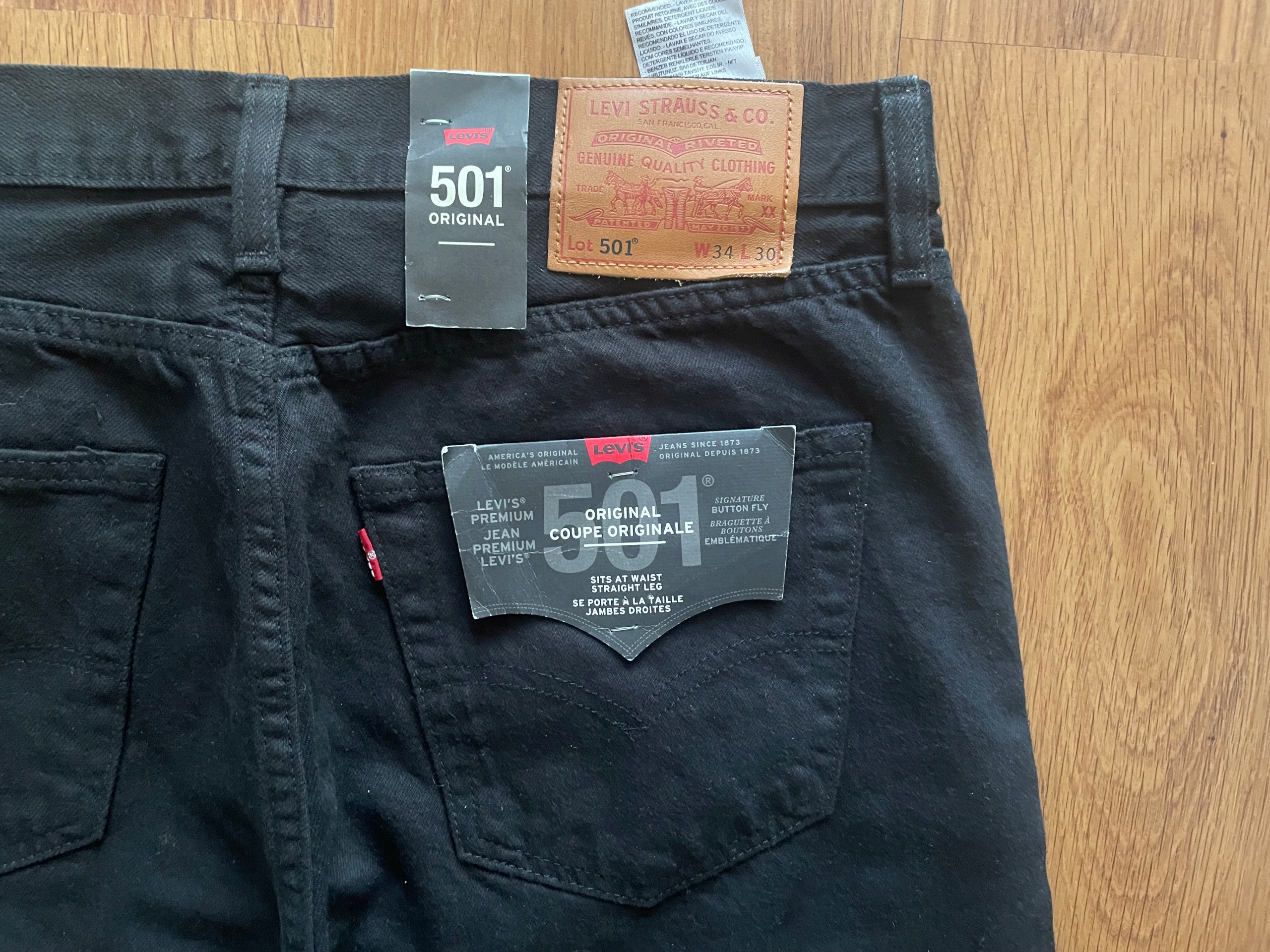 Levi's 501 USA製 W34 L32 Levi's 501 W34 L32 - Niska cena na Allegro