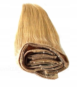 Clip In Přírodní Příčesek do vlasů Dopinki 5 pásků pro prodloužení 40 cm