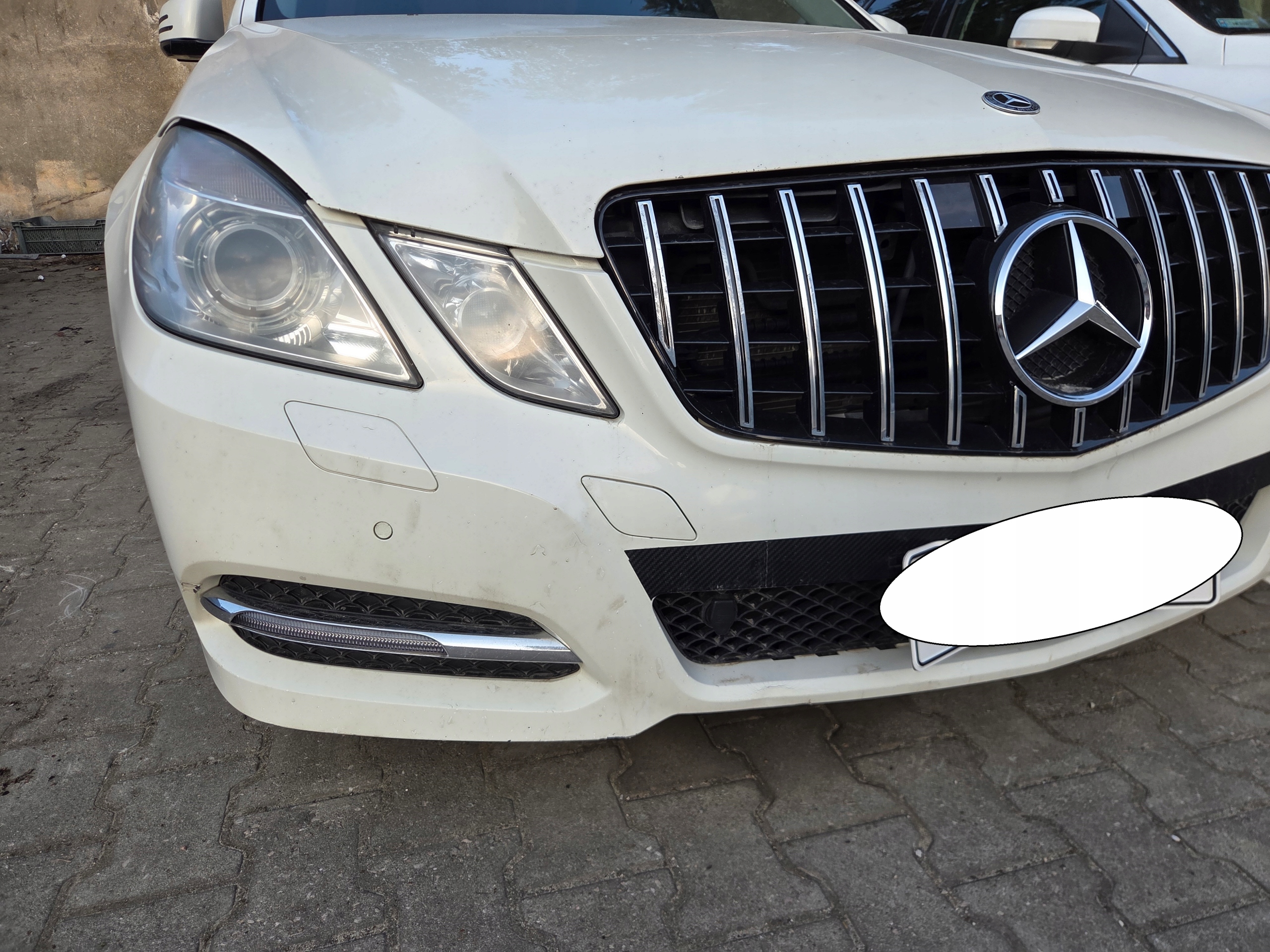 bumper front front complete XENON PDC Mercedes W212 650