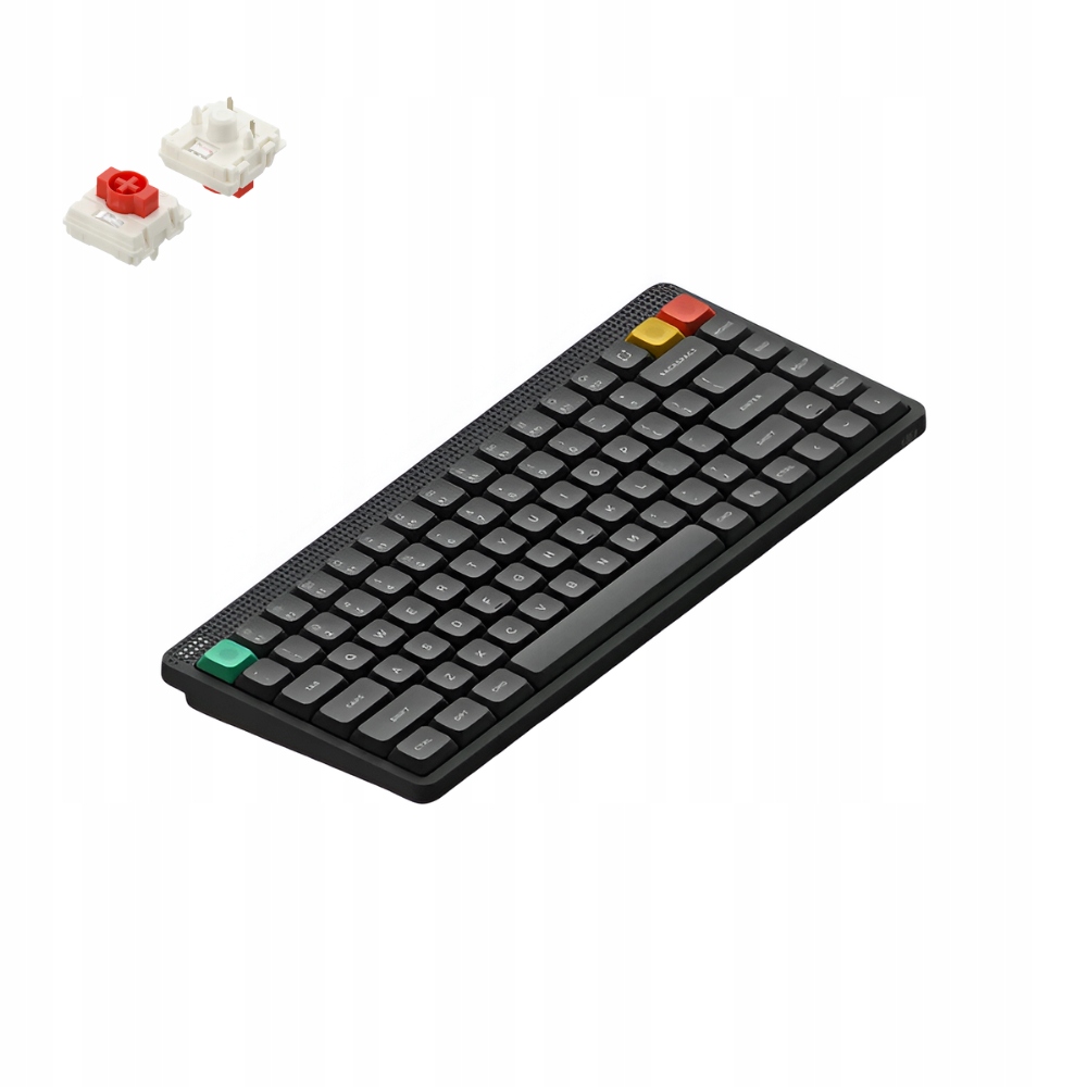 NuPhy Node 75 Klawiatura Bezprzewodowa Niskoprofilowa Mechaniczna Szara