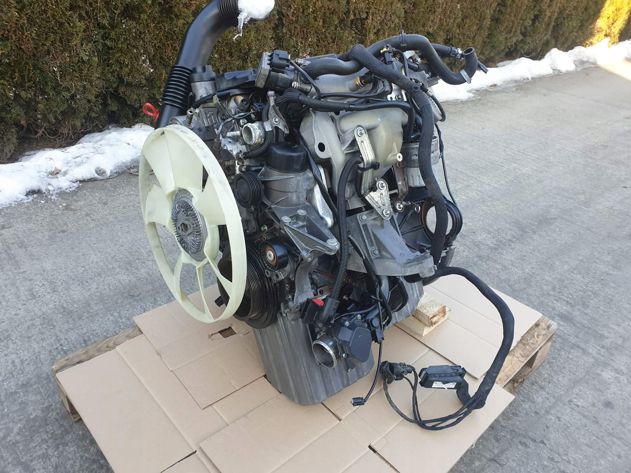 complete engine Mercedes Sprinter 906 2.2 CDI OM646 BITURBO 150k BDB