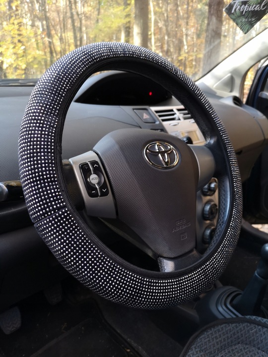 POKROWIEC NAKŁADKA NA KIEROWNICE SREBRNE CEKINY EAN (GTIN) 59046372987743