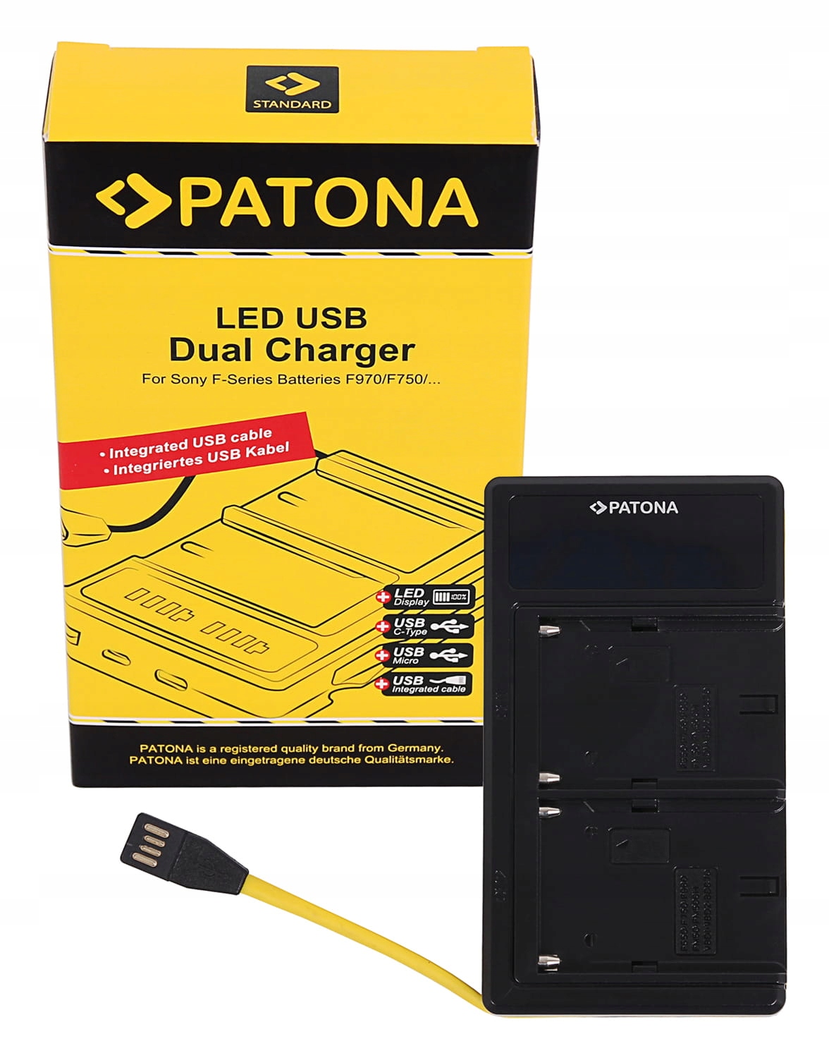 Patona ładowarka USB do akumulatorów Sony NP-F970