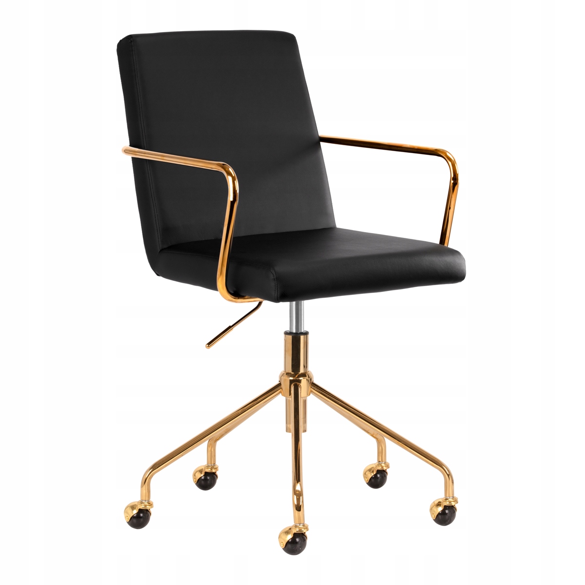 ActiveShop Kosmetické křeslo QS-OF211G černé zlato