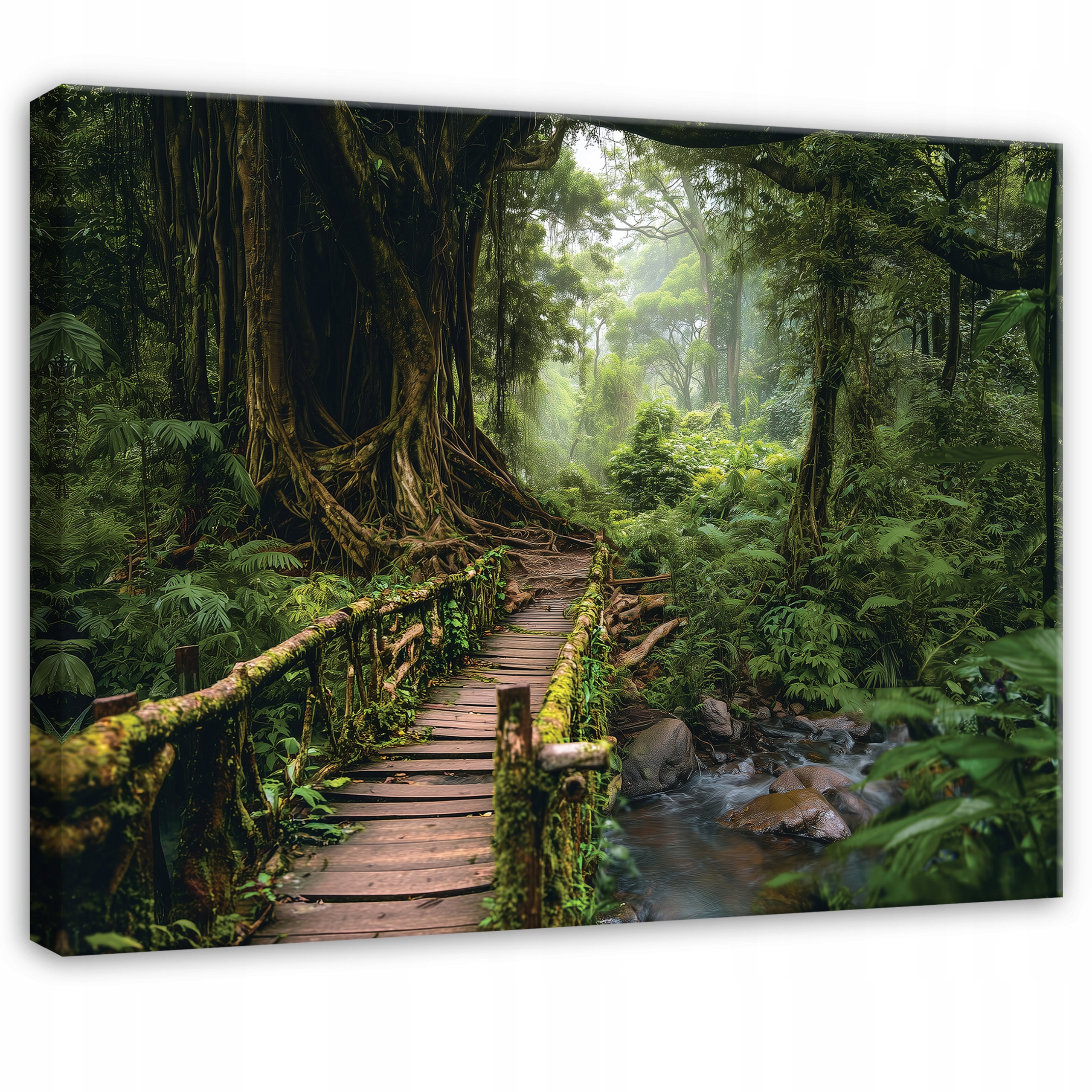 Obraz Les Stromy Příroda Lesní Krajina Do Ložnice Obývacího Pokoje Na Plátně 100x70