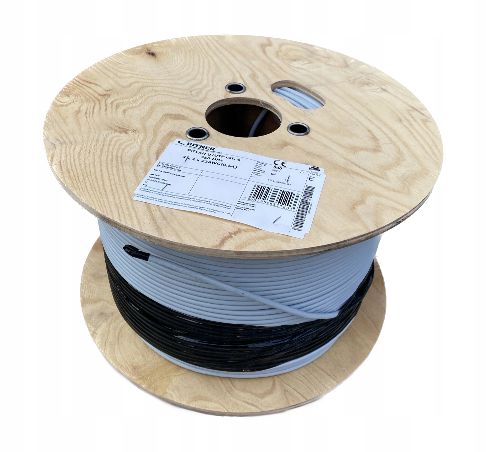 Kabel Utp Bitner kat. 6 BiTLAN U/utp 500m