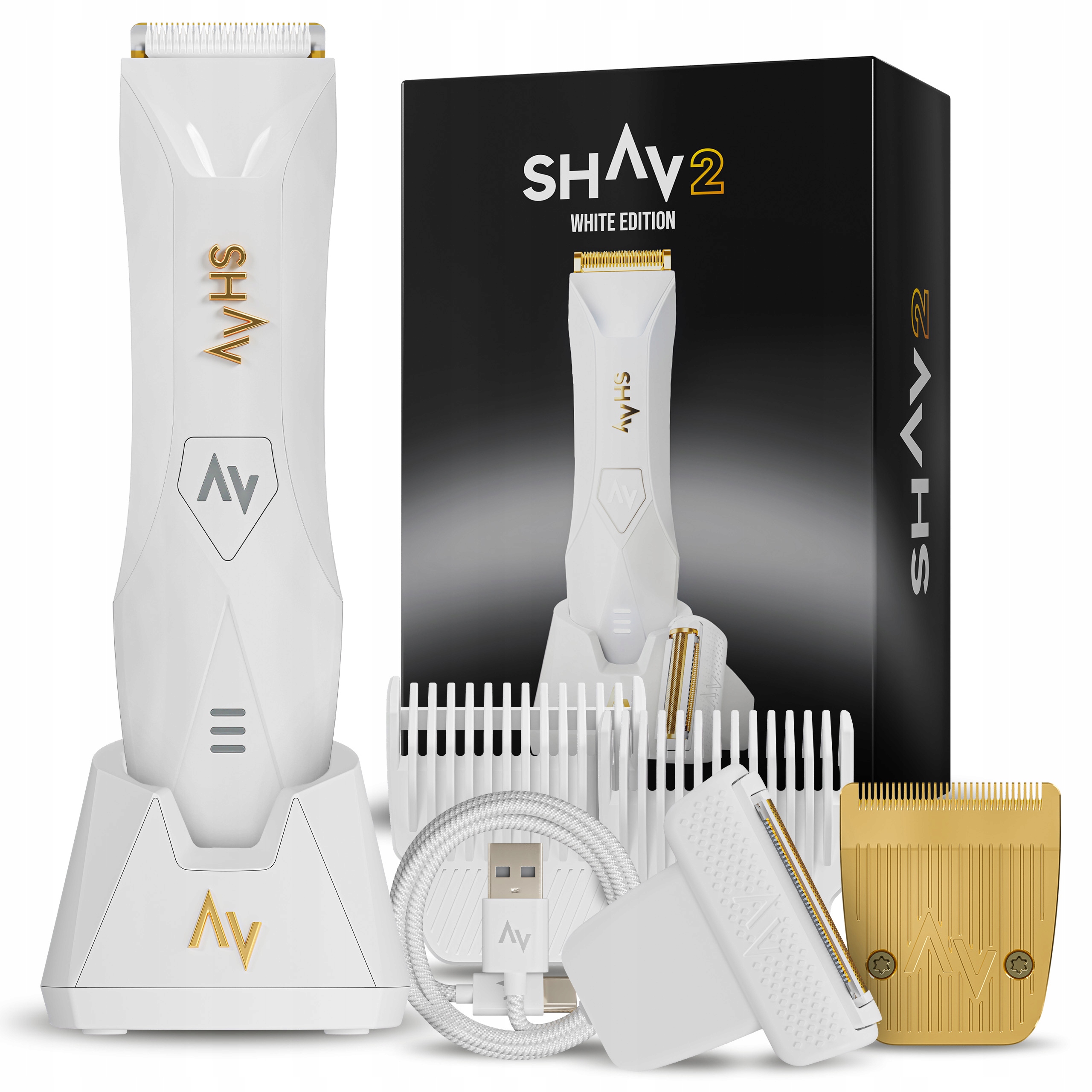 Shav 2 Strojek na stříhání vlasů vousů Soutěž Iphone